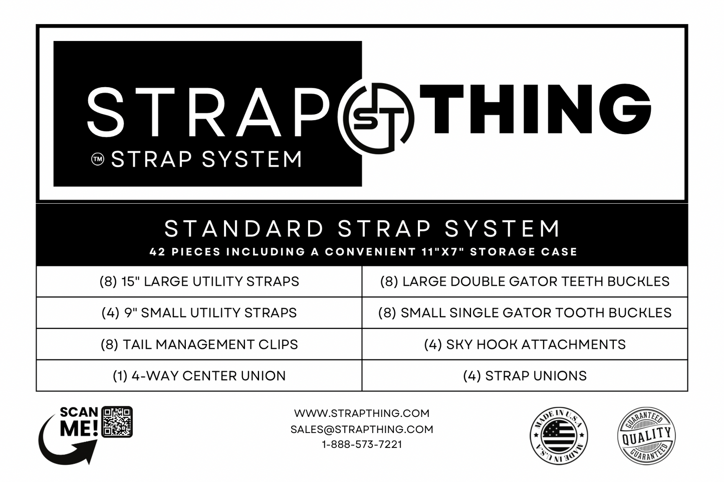 Strap Thing Standard Strap System (42 Pieces)